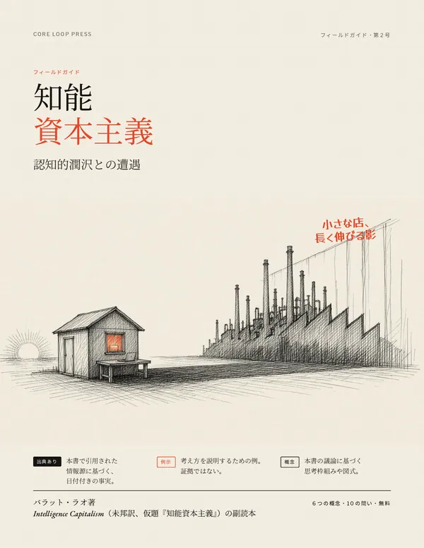 知能資本主義フィールドガイド, 日本語 edition, pages 1 and 2